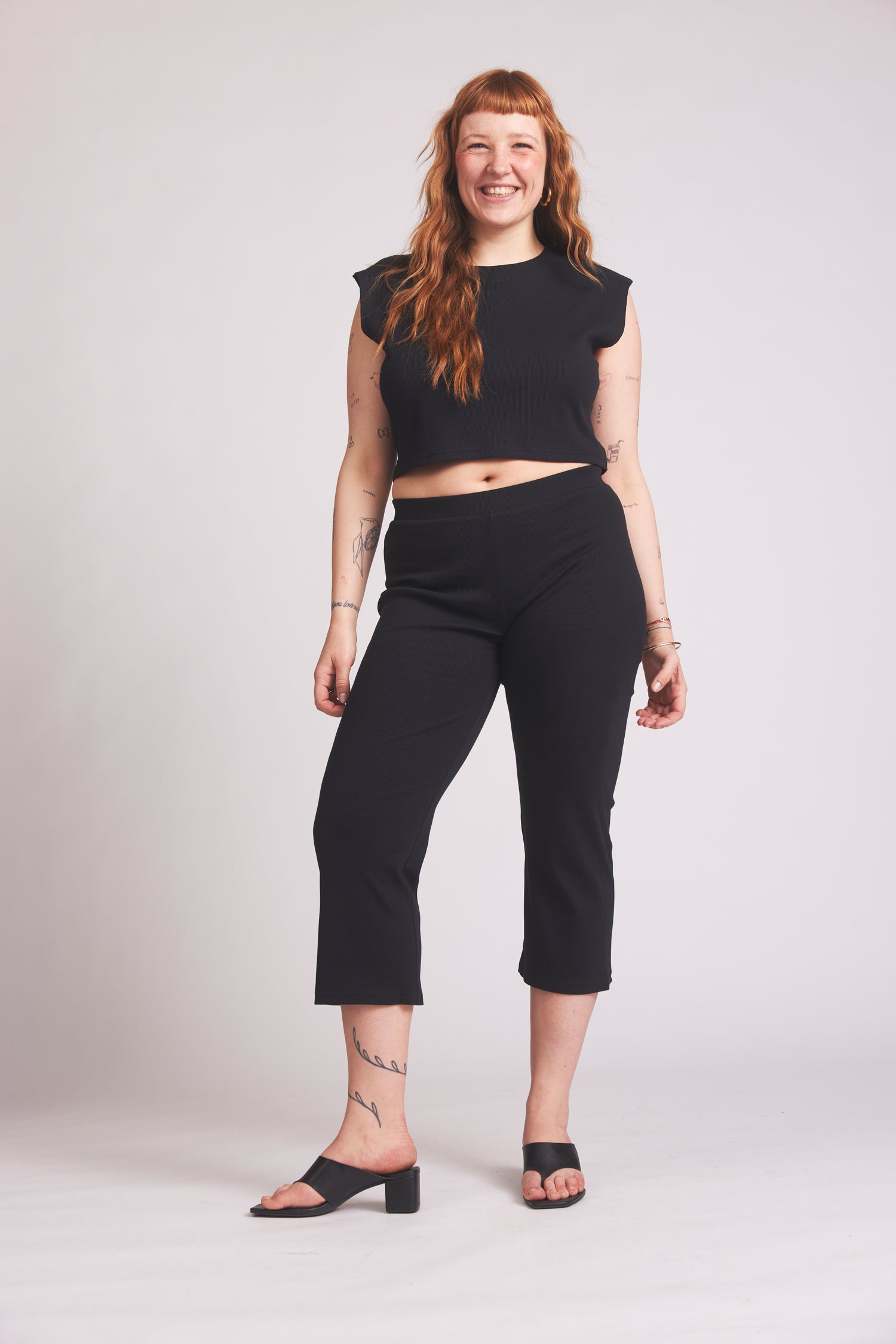 Crop Top Bridget - black