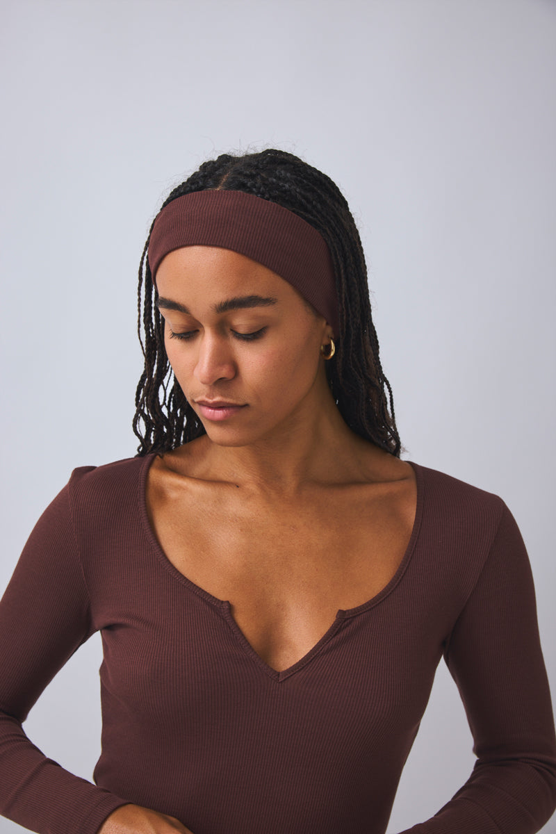 Headband - dark chocolate | PRE-ORDER Ende September