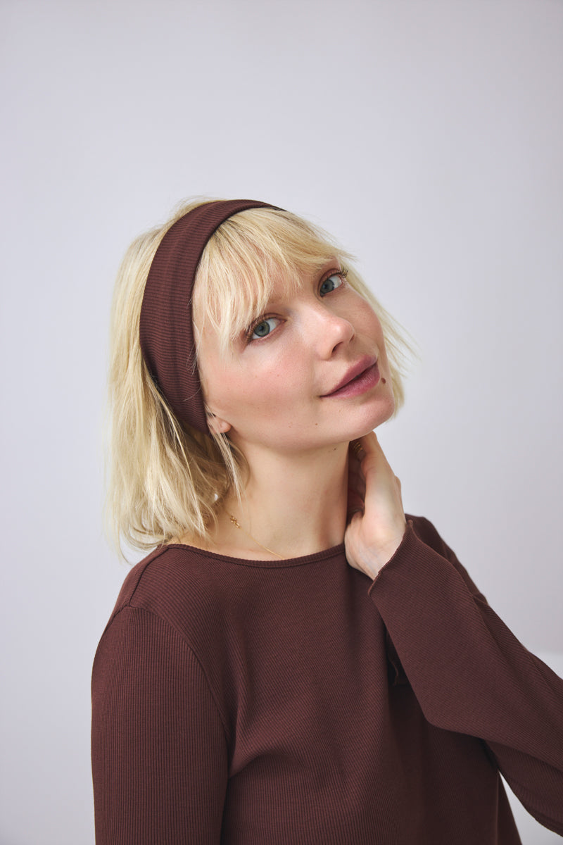 Headband - dark chocolate | PRE-ORDER Ende September