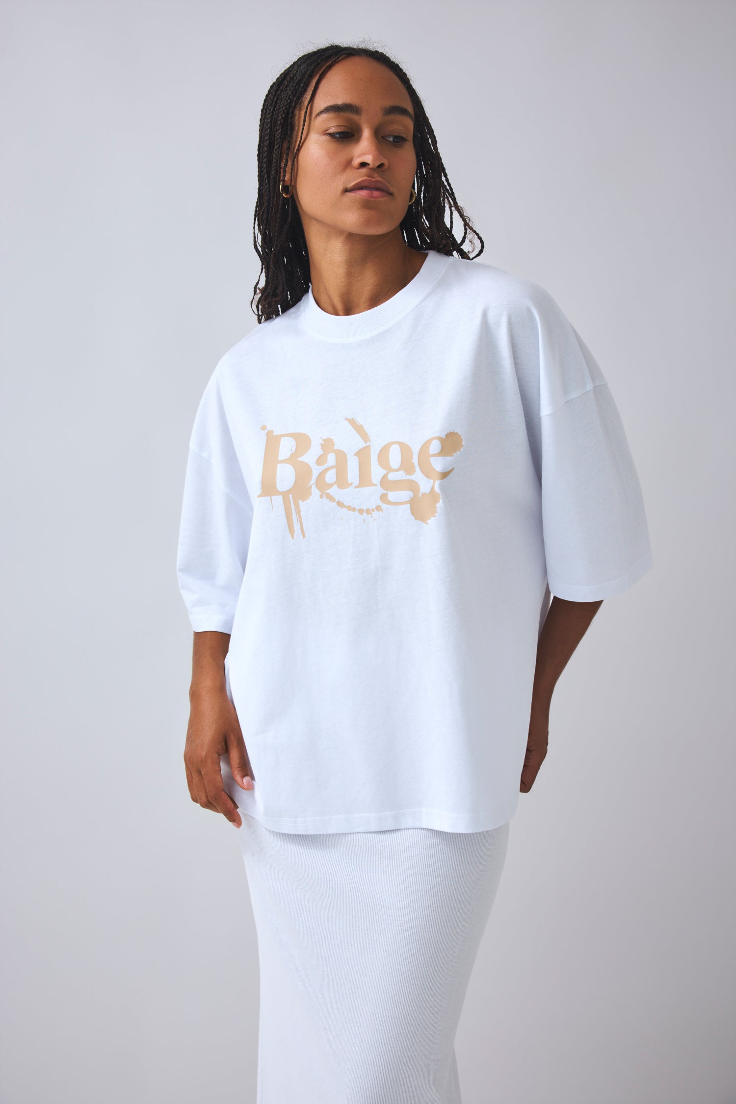 T-Shirt Baìge Blots - white | PRE-ORDER Ende August