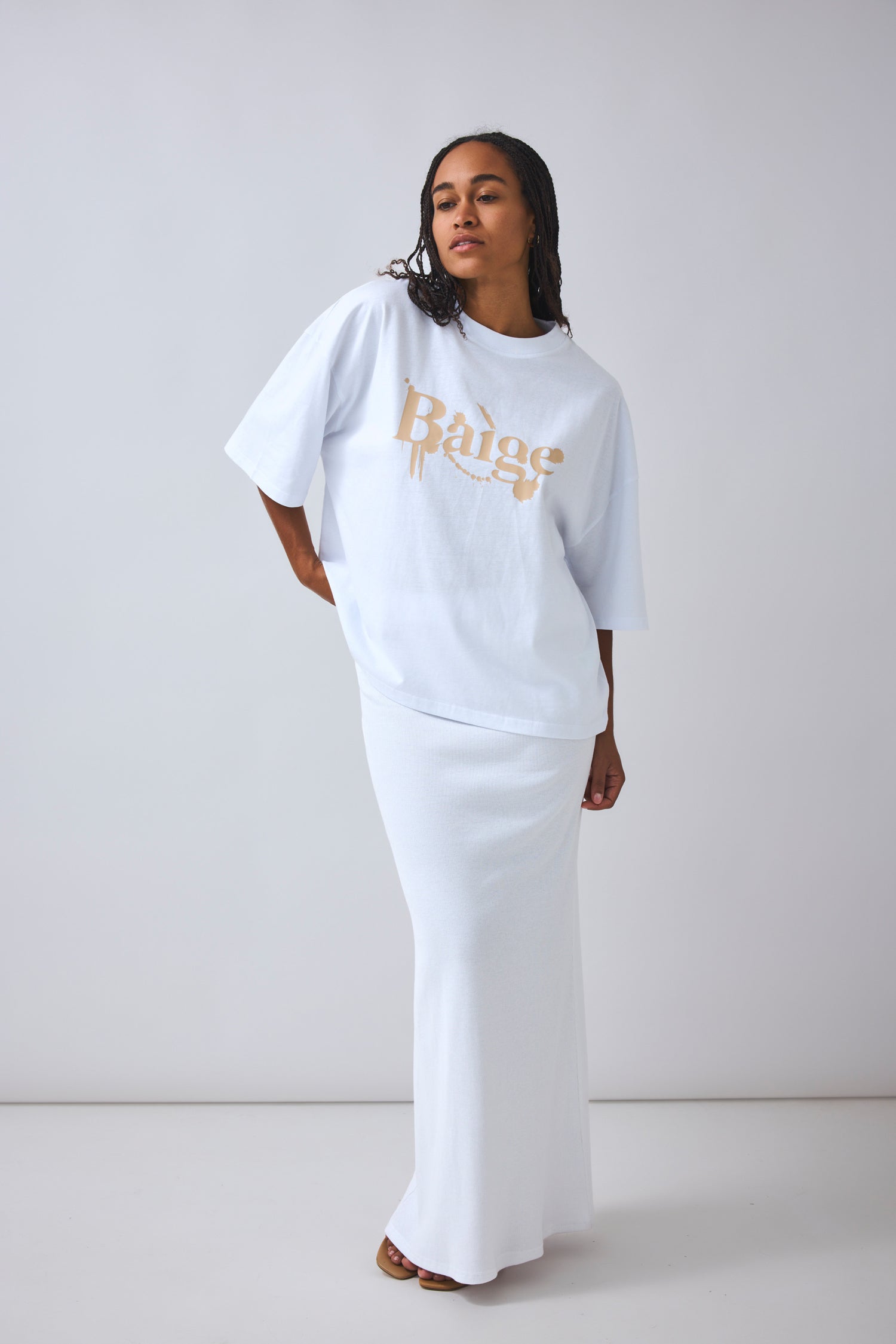 T-Shirt Baìge Blots - white | PRE-ORDER Ende August