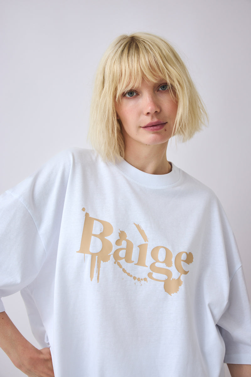T-Shirt Baìge Blots - white | PRE-ORDER Ende August