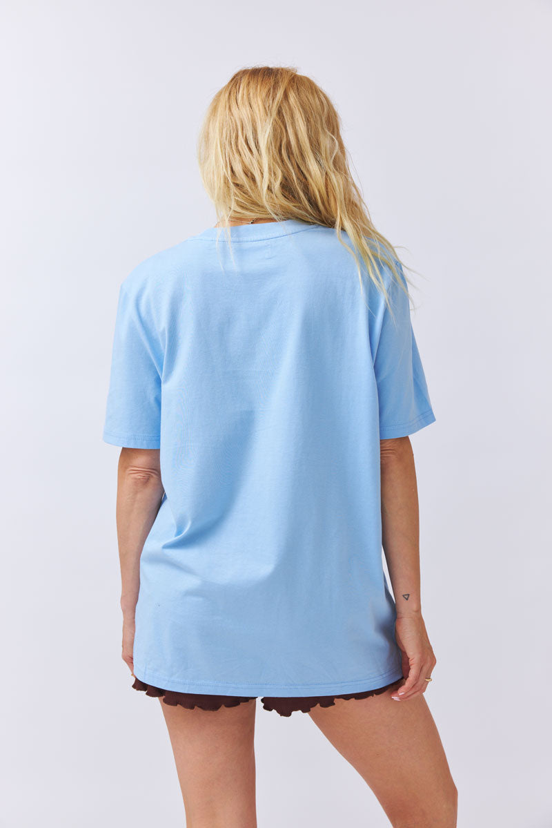 T-Shirt DREAM BIG! - Jana Mossmann for Baìge - Baby Blue