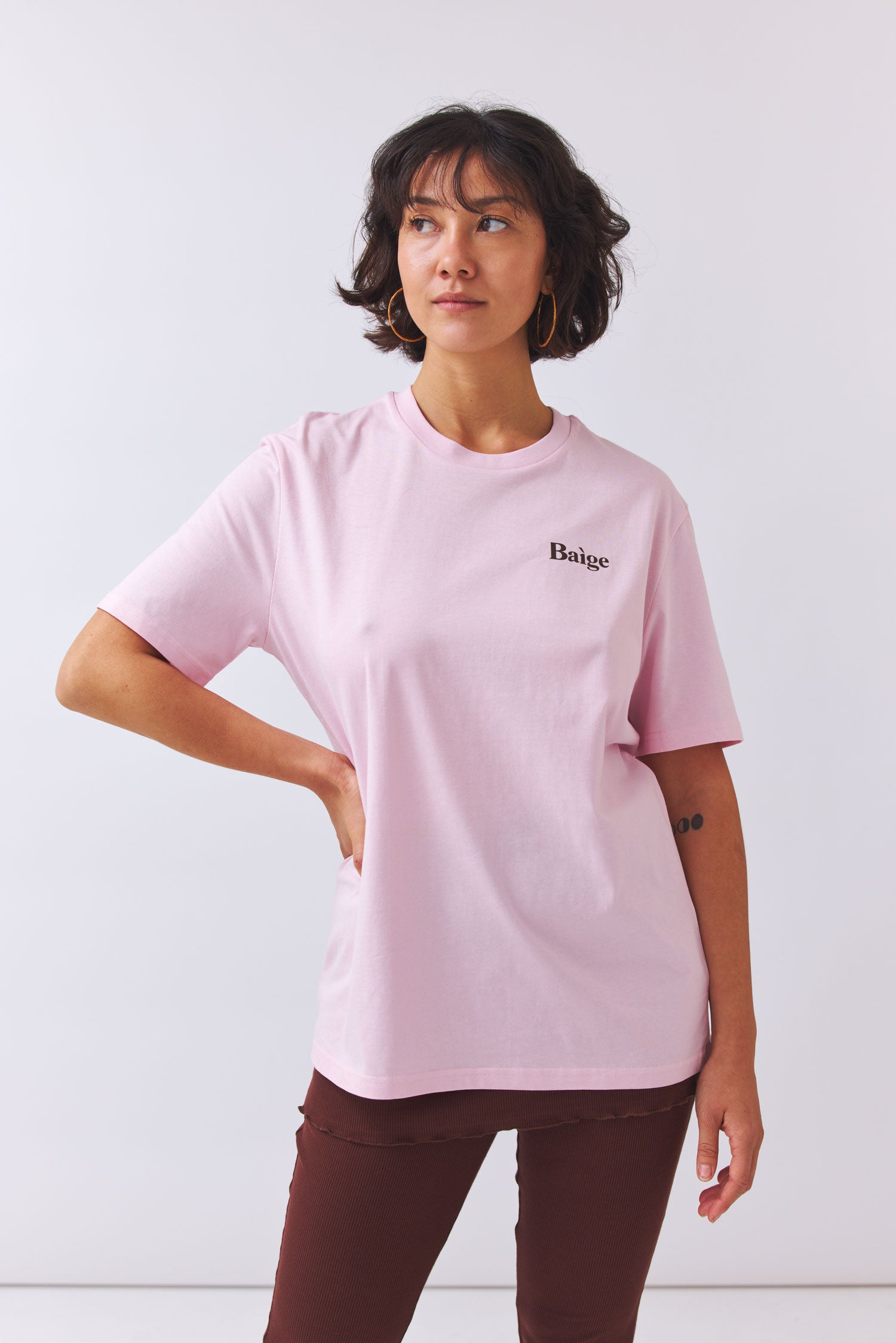 T-Shirt Lunar Cycle - bubble pink