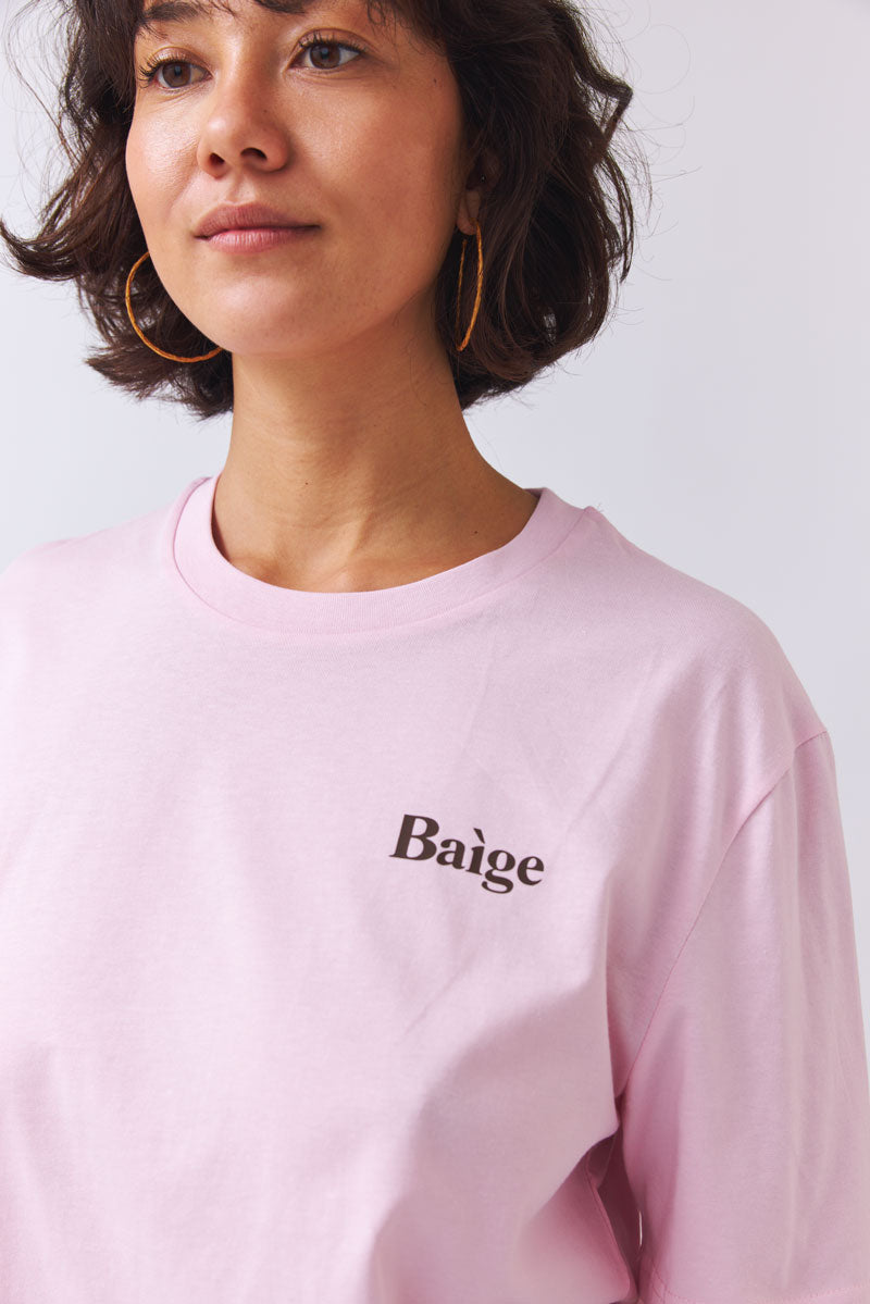 T-Shirt Lunar Cycle - bubble pink