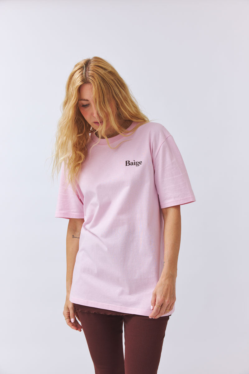 T-Shirt Lunar Cycle - bubble pink